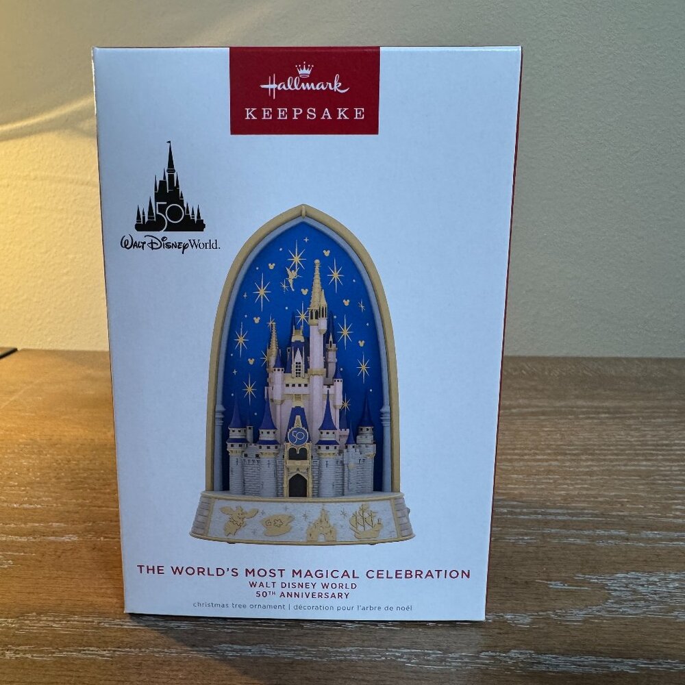 2022 Hallmark Keepsake Ornament The World’s Most Magical Celebration Disney 50th